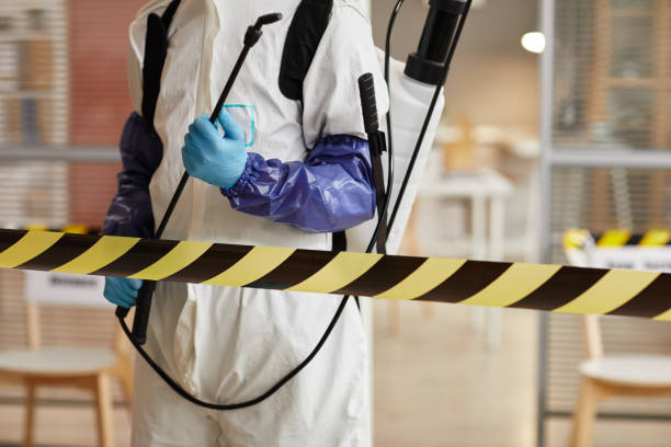 Professional Trauma Scene Cleanup technician working in Fulton, NY
